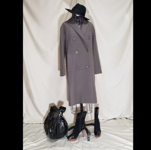 🎆2XHOST PICK🎆Elizabeth & James Timothy Double Breasted Coat in Wild Mushroom